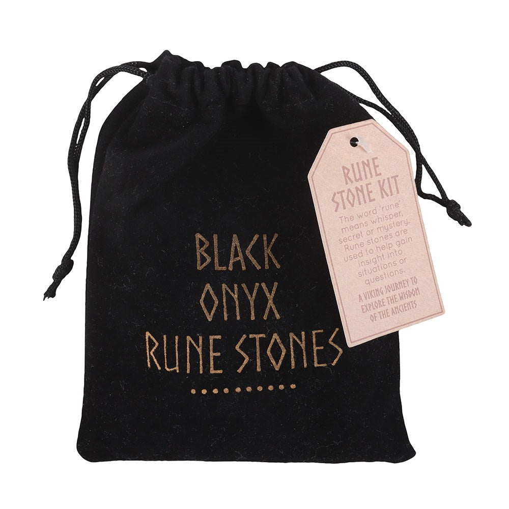 Onyx Viking Rune Stones