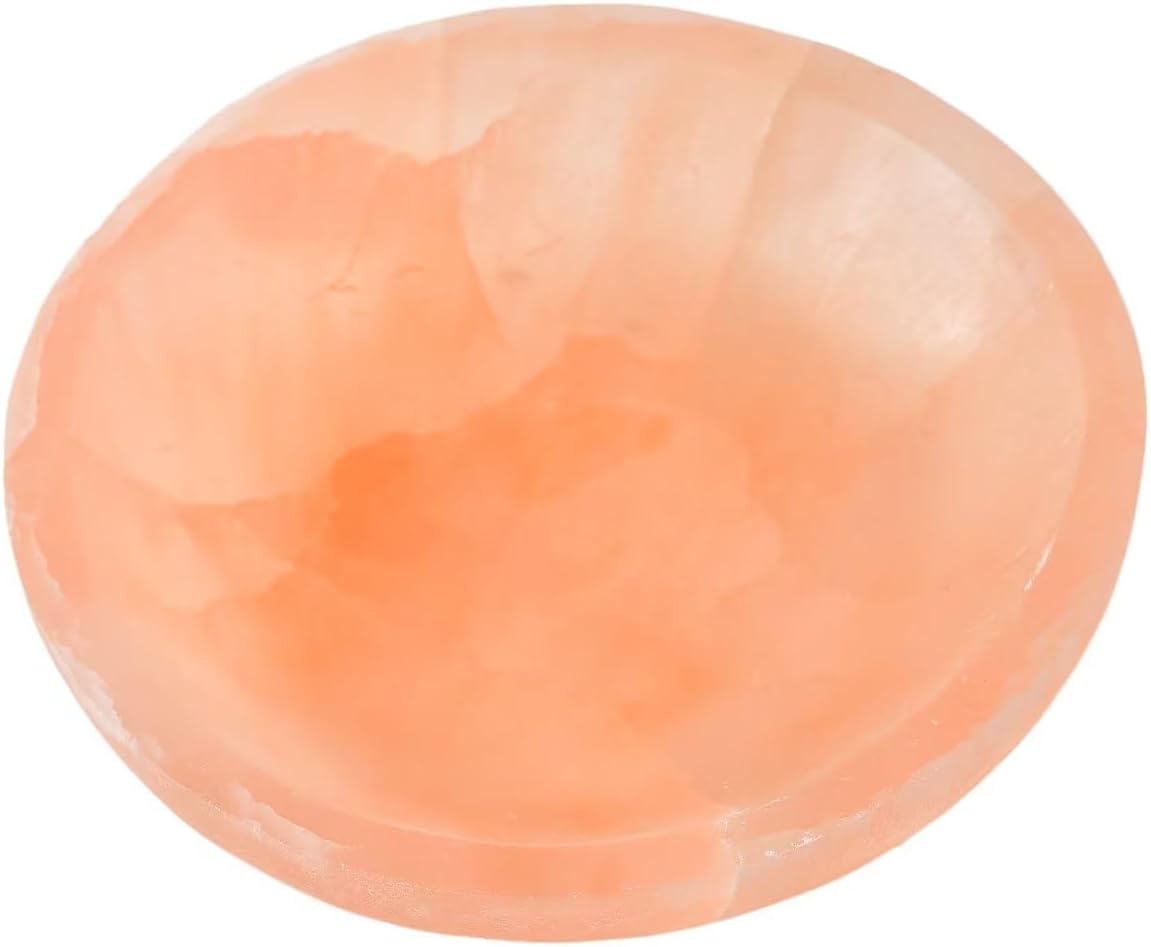 Orange Selenite Bowl