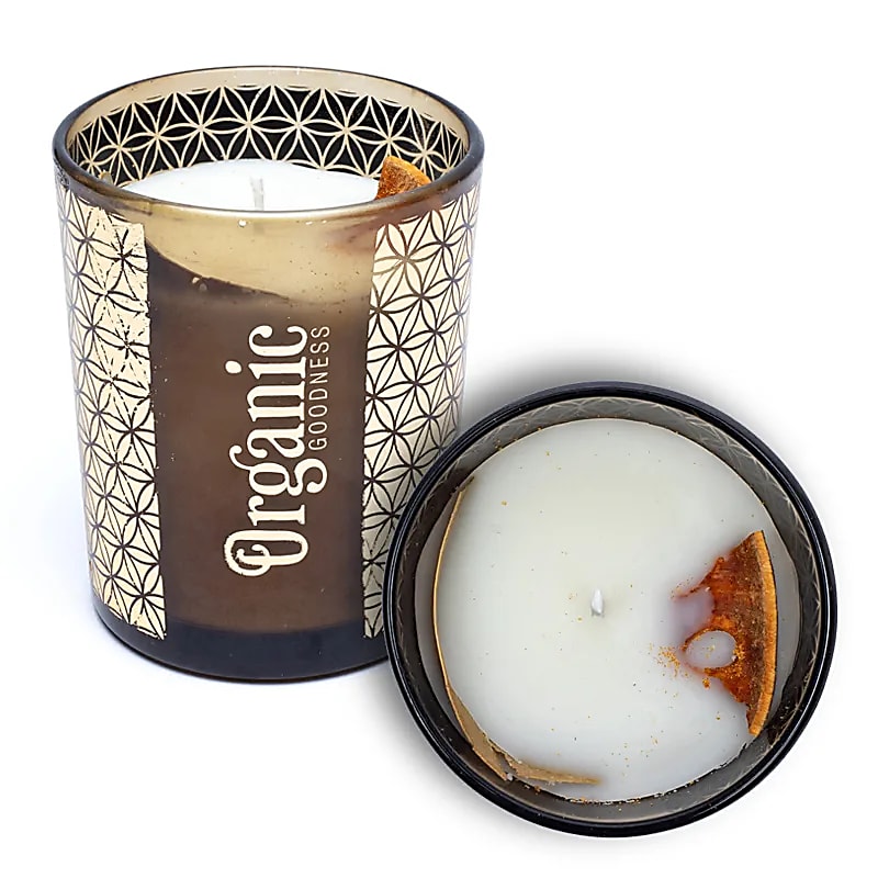 Organic Smudge Candle (Mandarin & Bay)