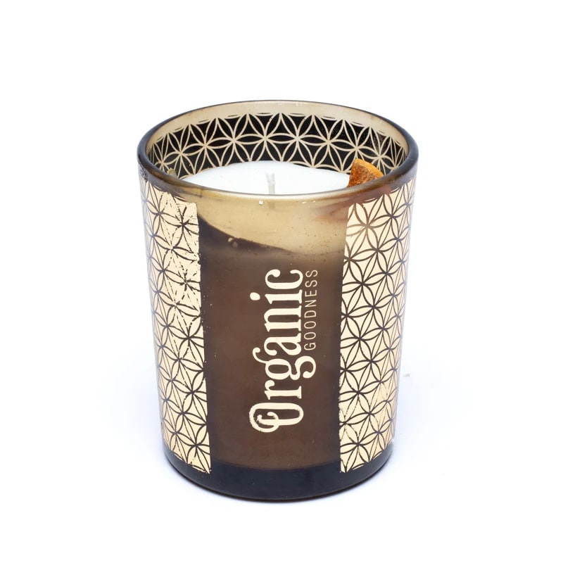 Organic Smudge Candle (Mandarin & Bay)