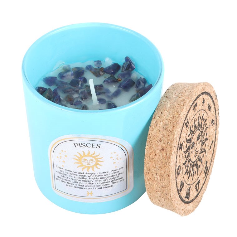 Pisces Sodalite Candle