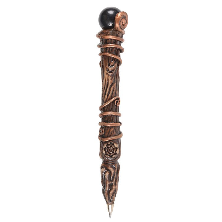 Protection Obsidian Crystal Pen