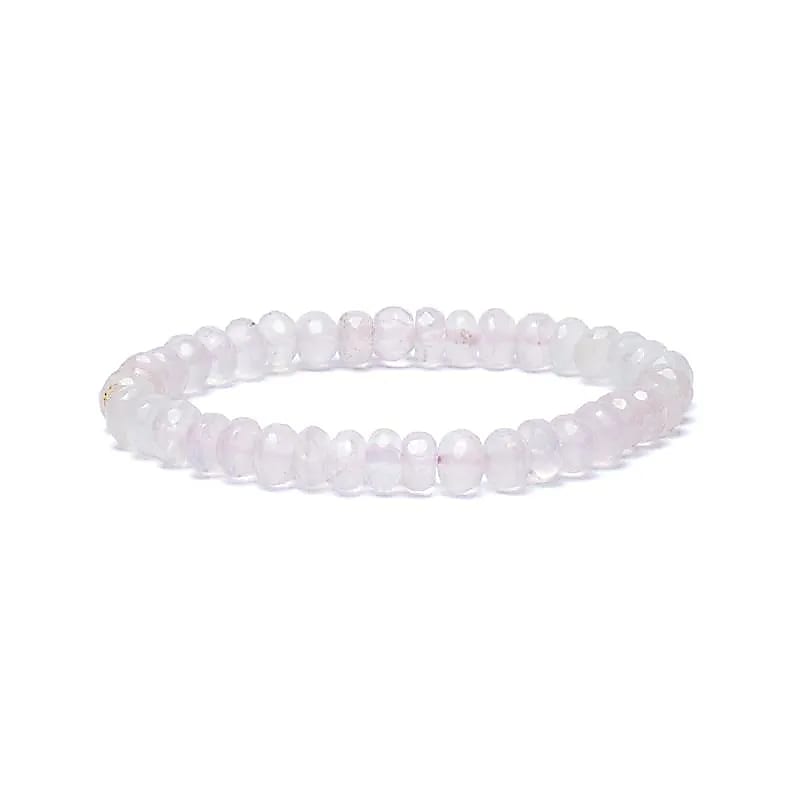 Rose Quartz Faceted Bracelet (AA Grade)