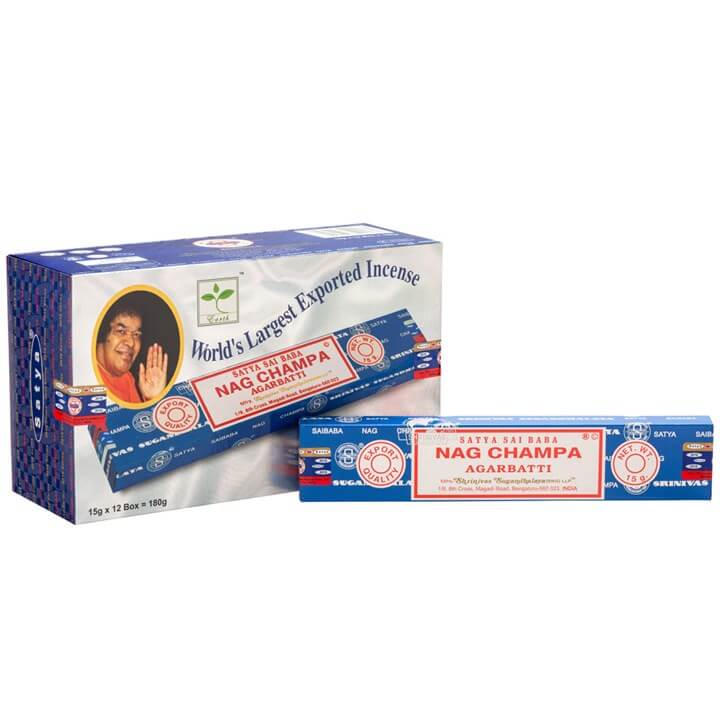 Nag Champa Incense (12 Packets)