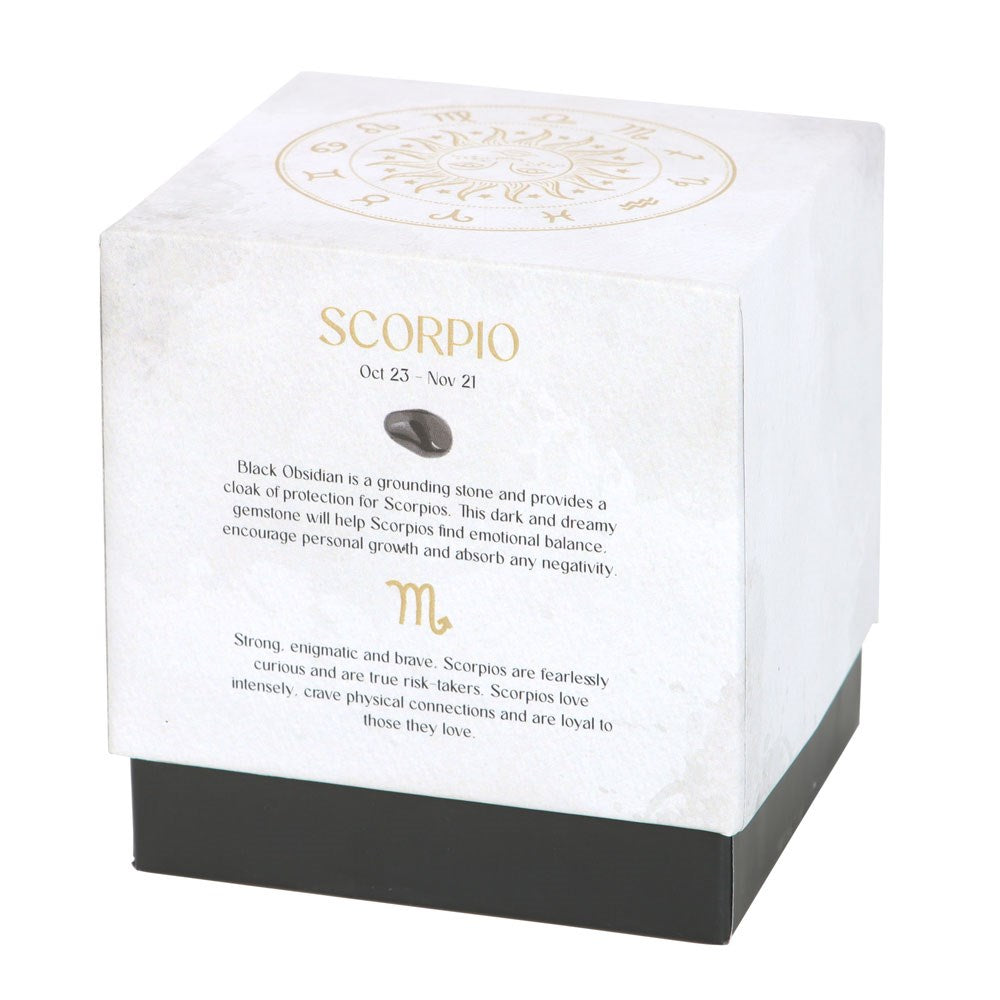 Scorpio Obsidian Candle