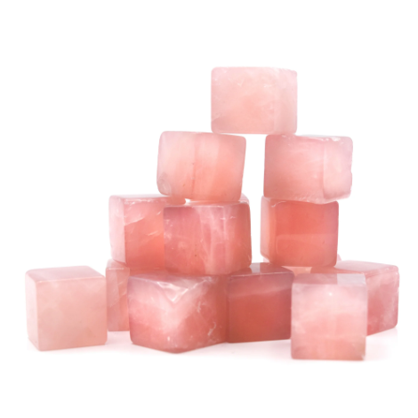 Rose Quartz Cube