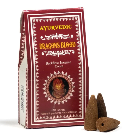 Ayurevdic Backflow Cones Dragons Blood