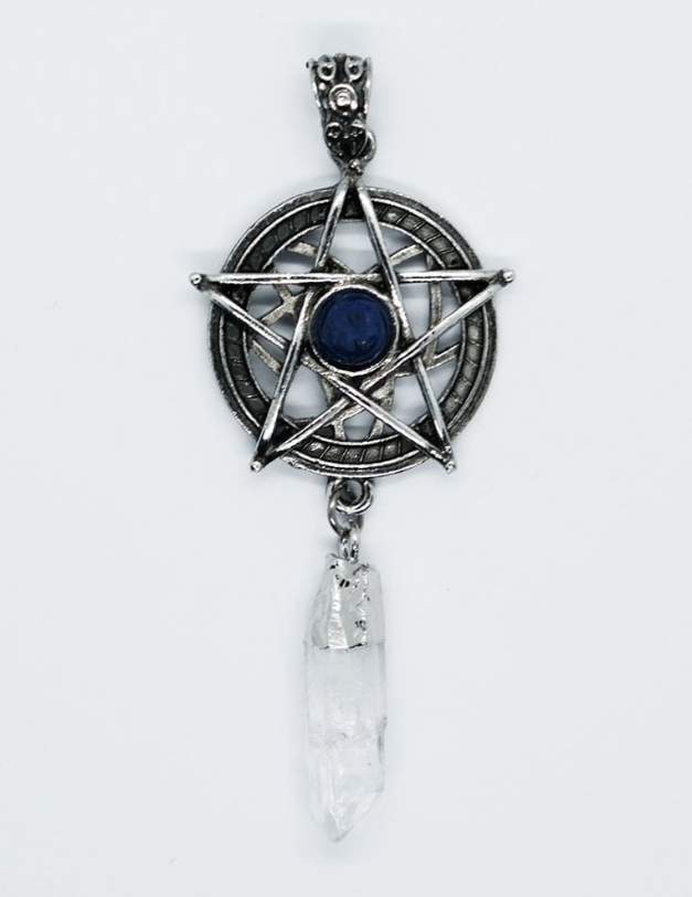 Lapis Lazuli Pentagram Pendant
