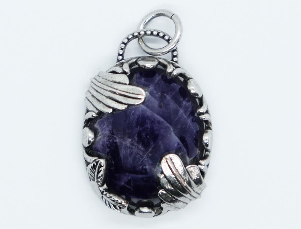 Amethyst Wing Pendant