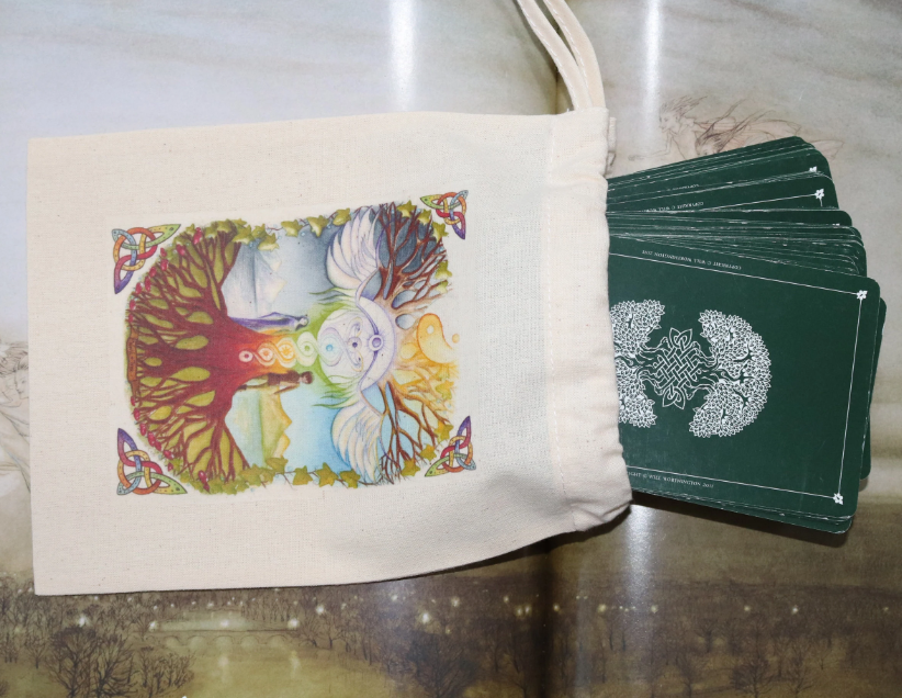World Tree Tarot Bag or Crystal Pouch