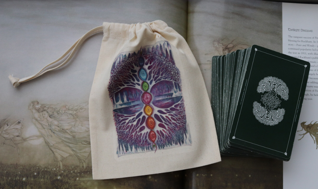 Crystal Tree Tarot Bag or Crystal Pouch