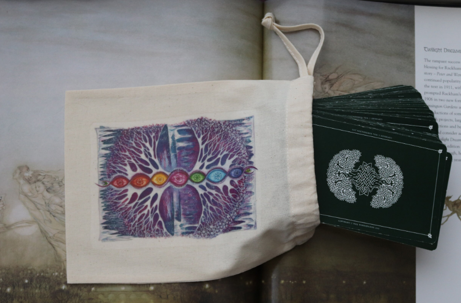 Crystal Tree Tarot Bag or Crystal Pouch