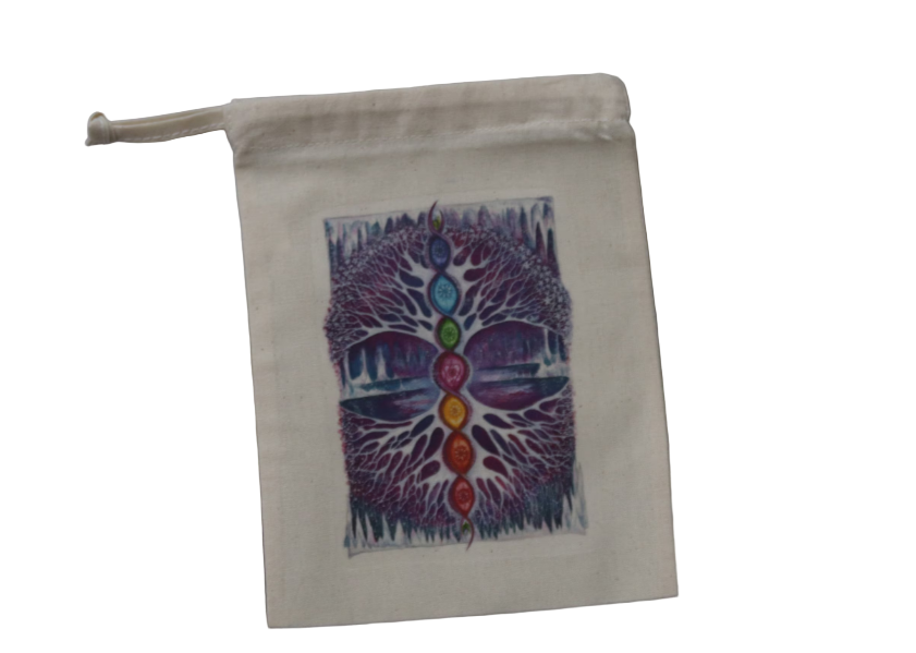 Crystal Tree Tarot Bag or Crystal Pouch