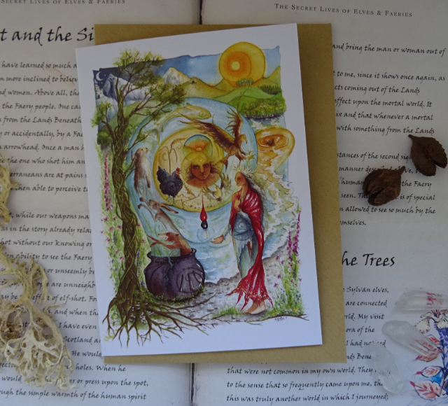 Cerridwen's Greeting Card