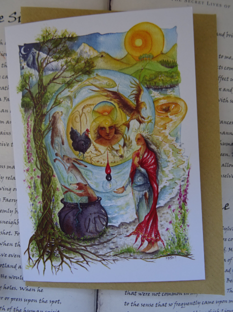 Cerridwen's Greeting Card