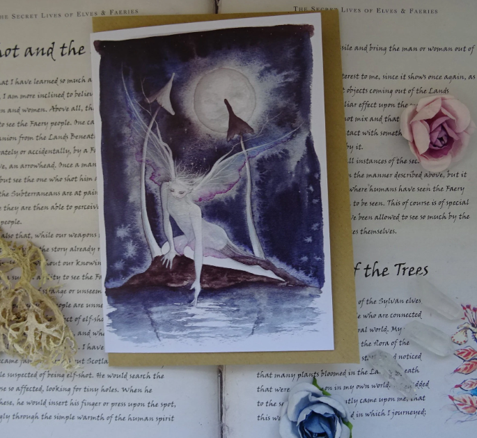 Moonlight Greeting Card