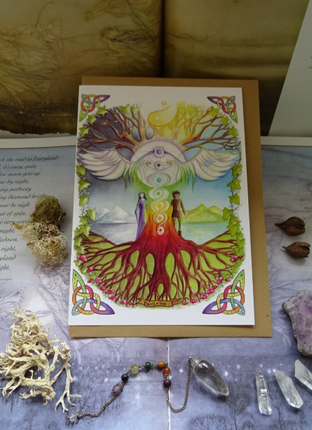 World Tree Greeting Card