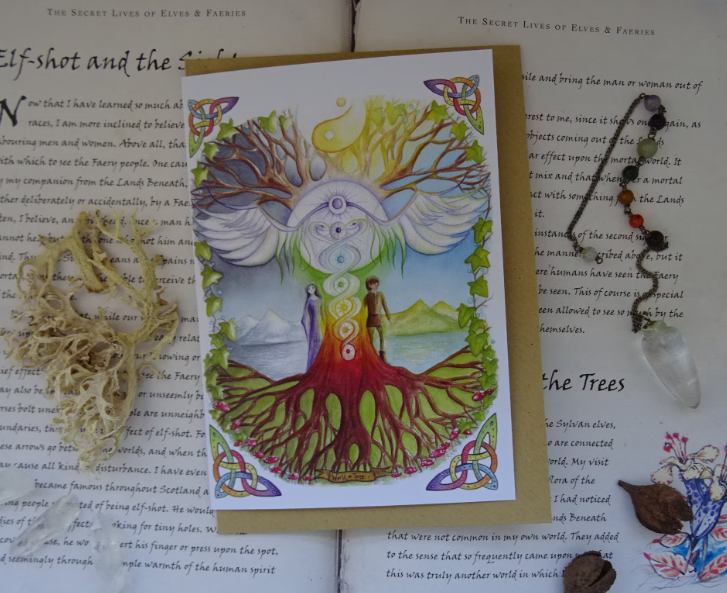World Tree Greeting Card