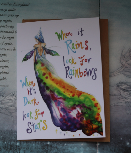 Rainbow Fairy Greeting Card