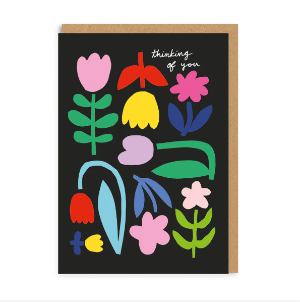 Floral Thinking of You Card