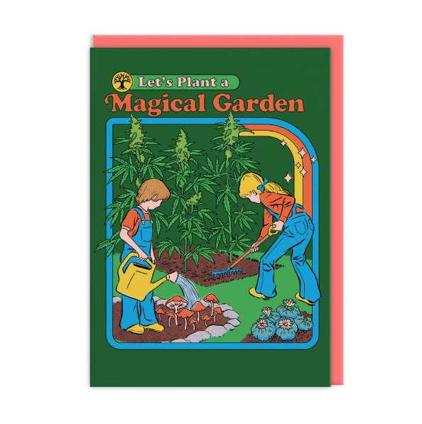 Magical Garden Greeting Card