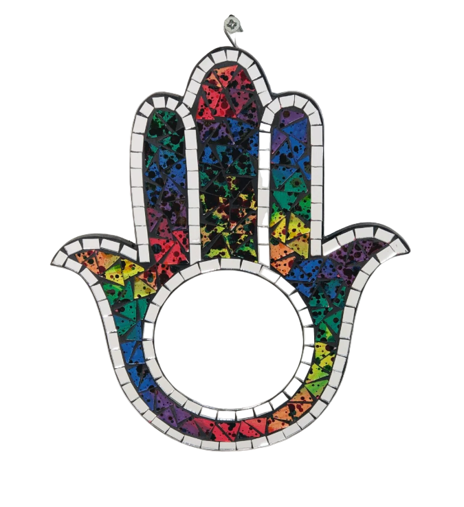 Rainbow Mosaic Mirror
