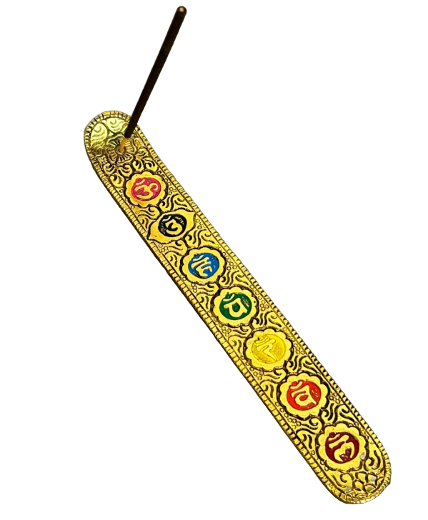 Chakra Incense Holder (Gold)