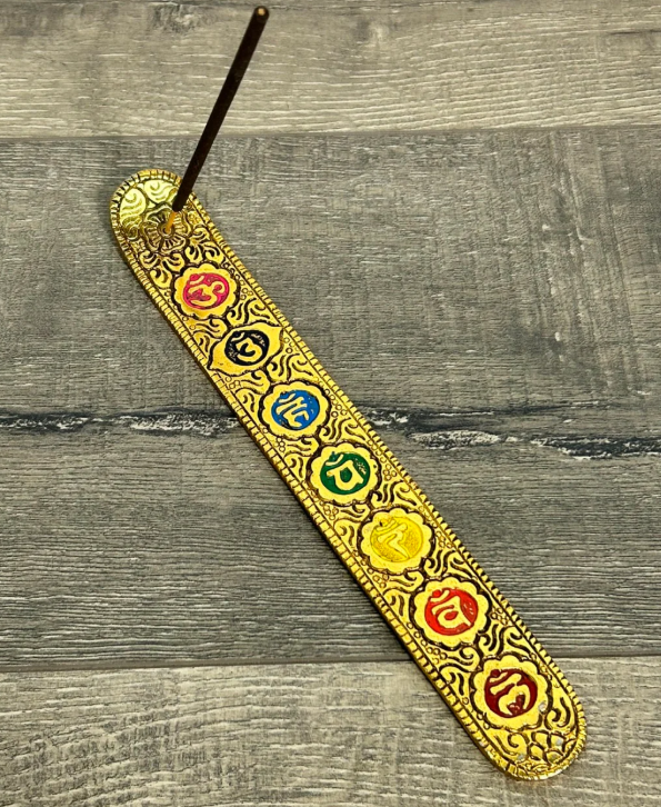 Chakra Incense Holder (Gold)