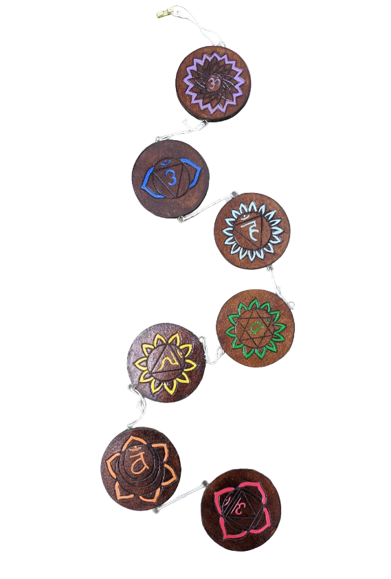 Chakra Wooden Wall Hanging