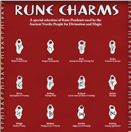 Rune Charm Pendant