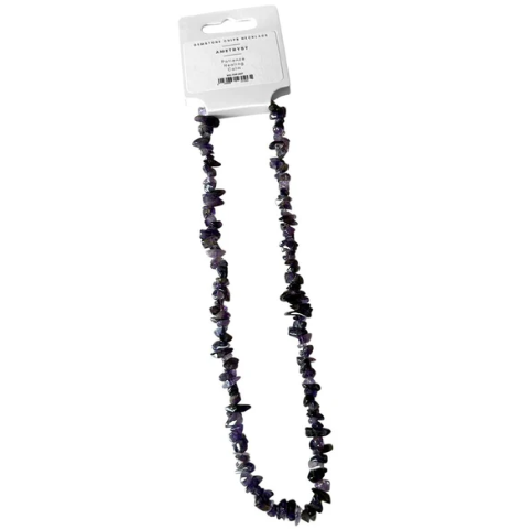 Amethyst Chip Necklace