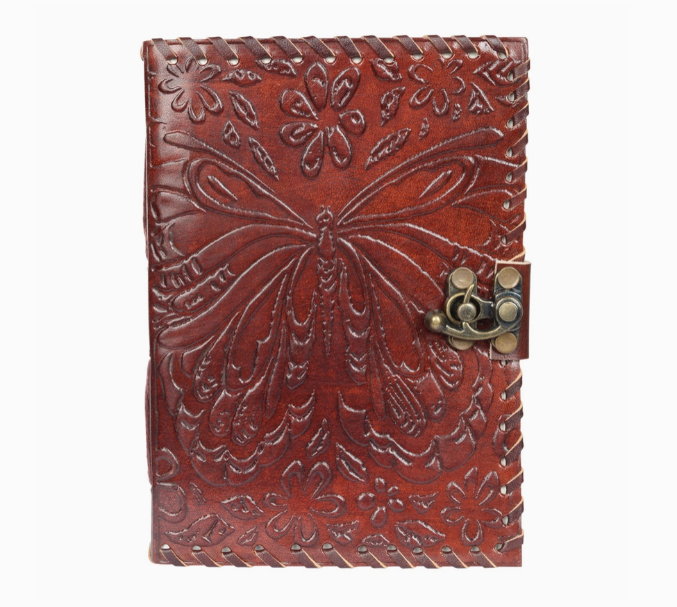 Butterfly Leather Journal