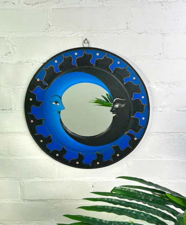 Dark & Light Moon Mirror