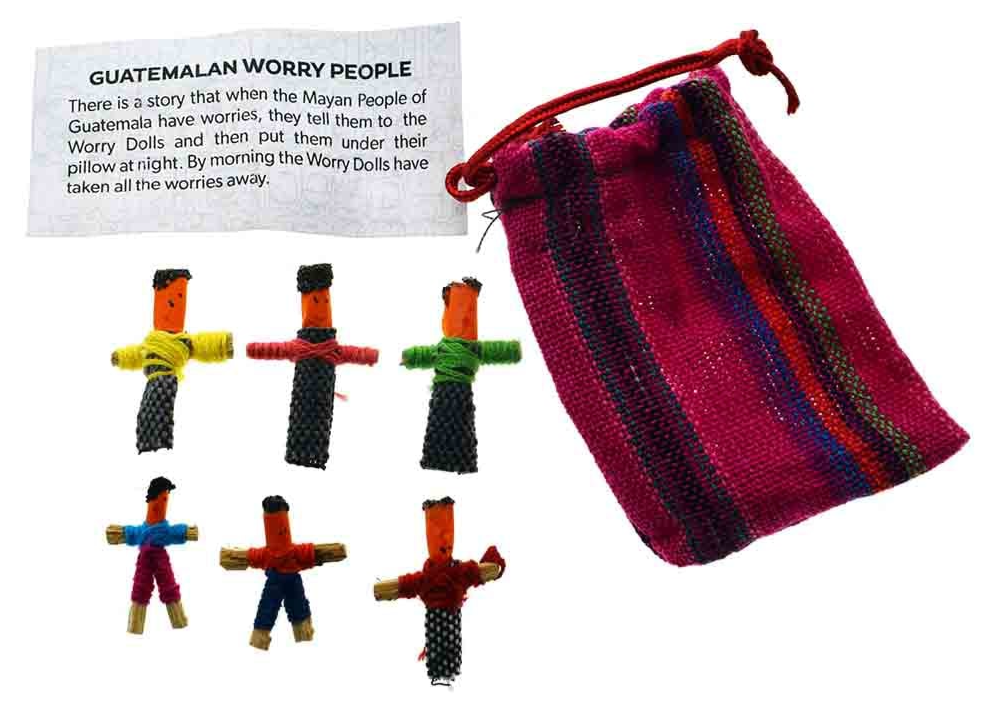 Worry Dolls In Bag