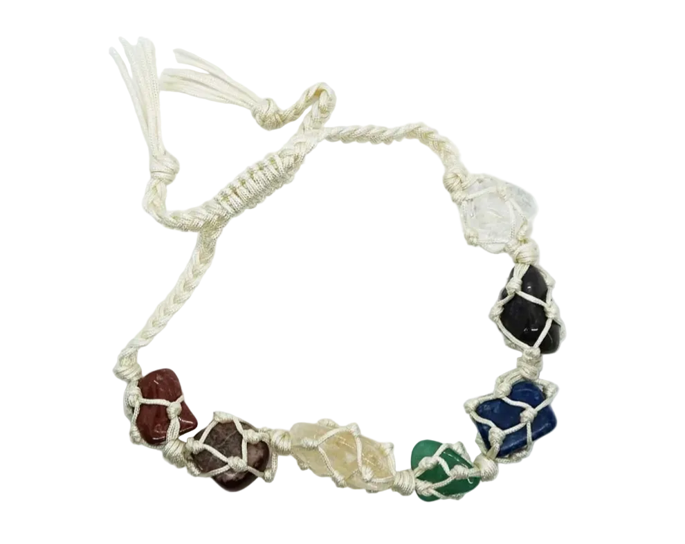 Chakra Tumble Woven Bracelet