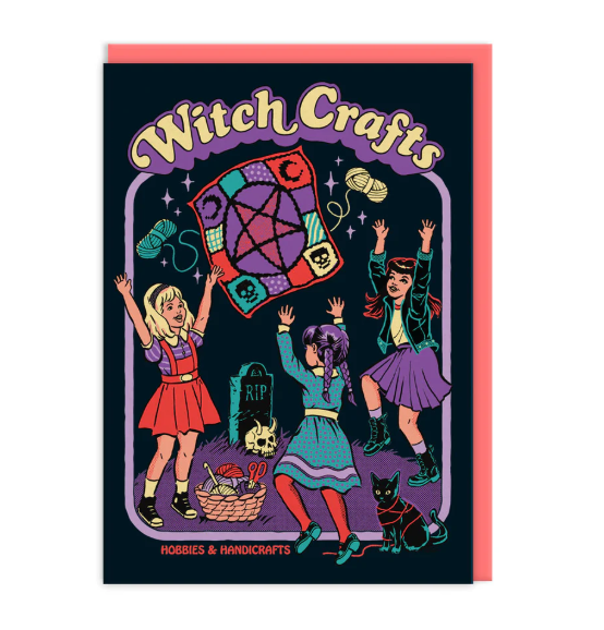 Witch Crafts Greeting Card