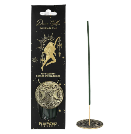 Manifestation Incense Sticks & Holder