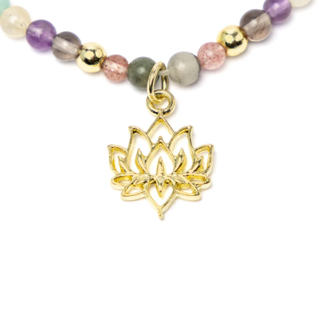 Crystal Lotus Necklace