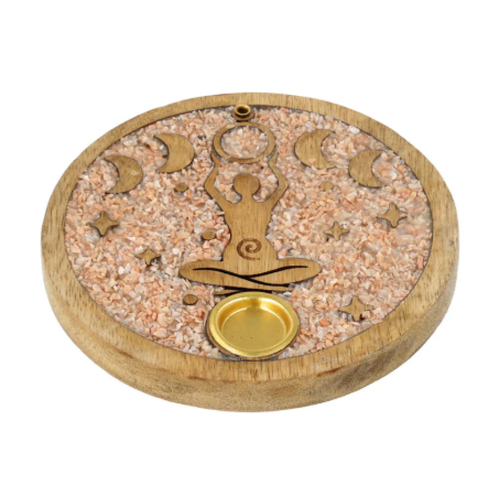 Mango Wood Incense Cone Holders