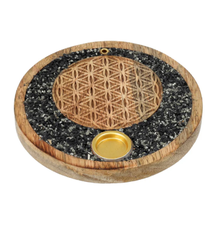 Mango Wood Incense Cone Holders