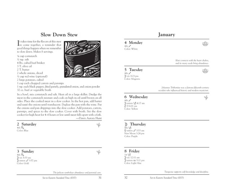 Llewellyn's 2027 Witches' Datebook (Spiral)