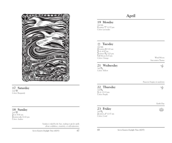 Llewellyn's 2027 Witches' Datebook (Spiral)