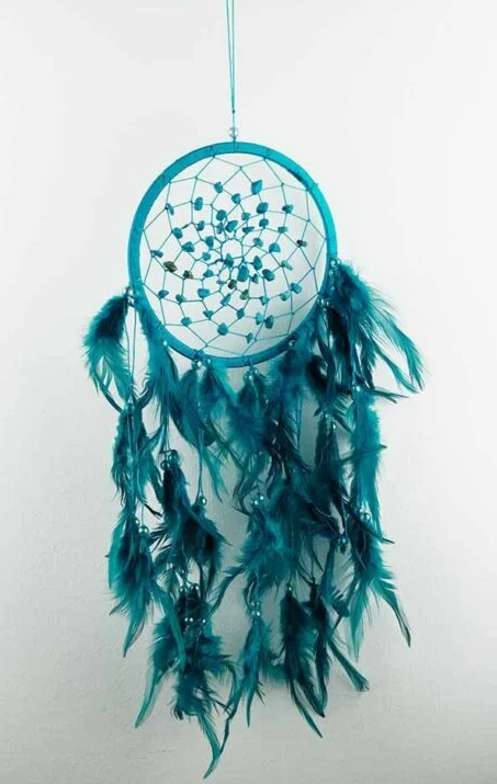 Turquoise Dreamcatcher (16cm)