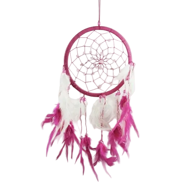 Rose Quartz Dreamcatcher (16cm)