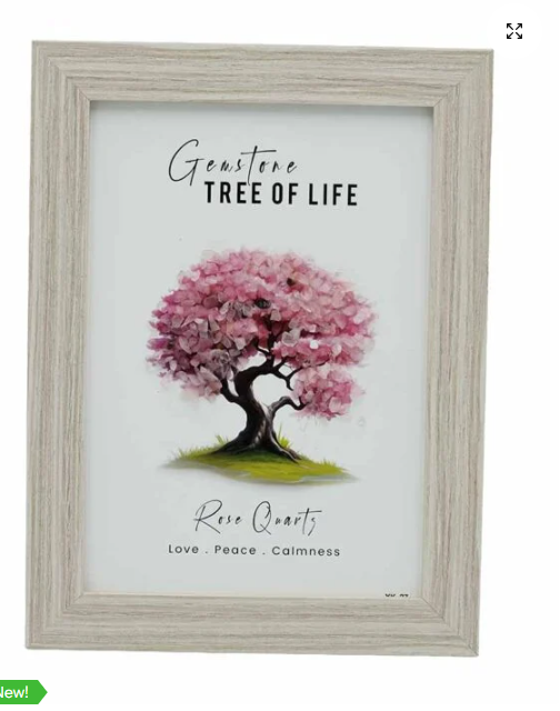 Rose Quartz Tree Frame