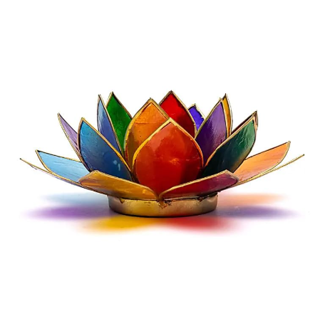 Chakra Lotus Candle Holder