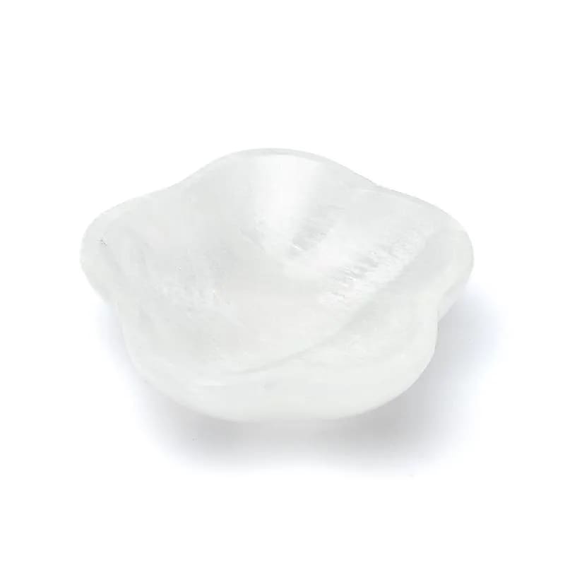 Selenite Flower Bowl (15cm)