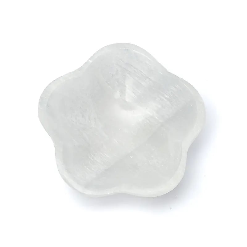 Selenite Flower Bowl (15cm)