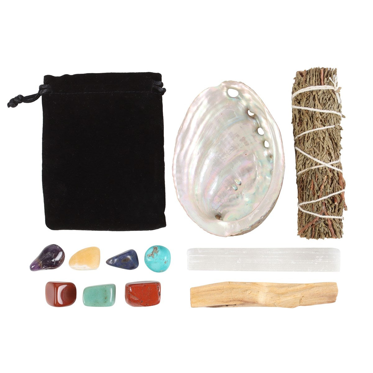 Smudge & Crystal Wellness Kit