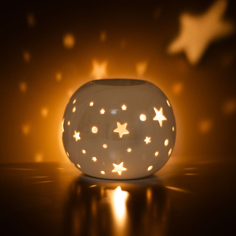 Iridescent Star Oil Burner
